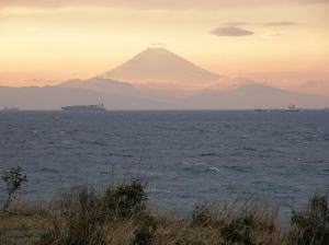 富士夕景